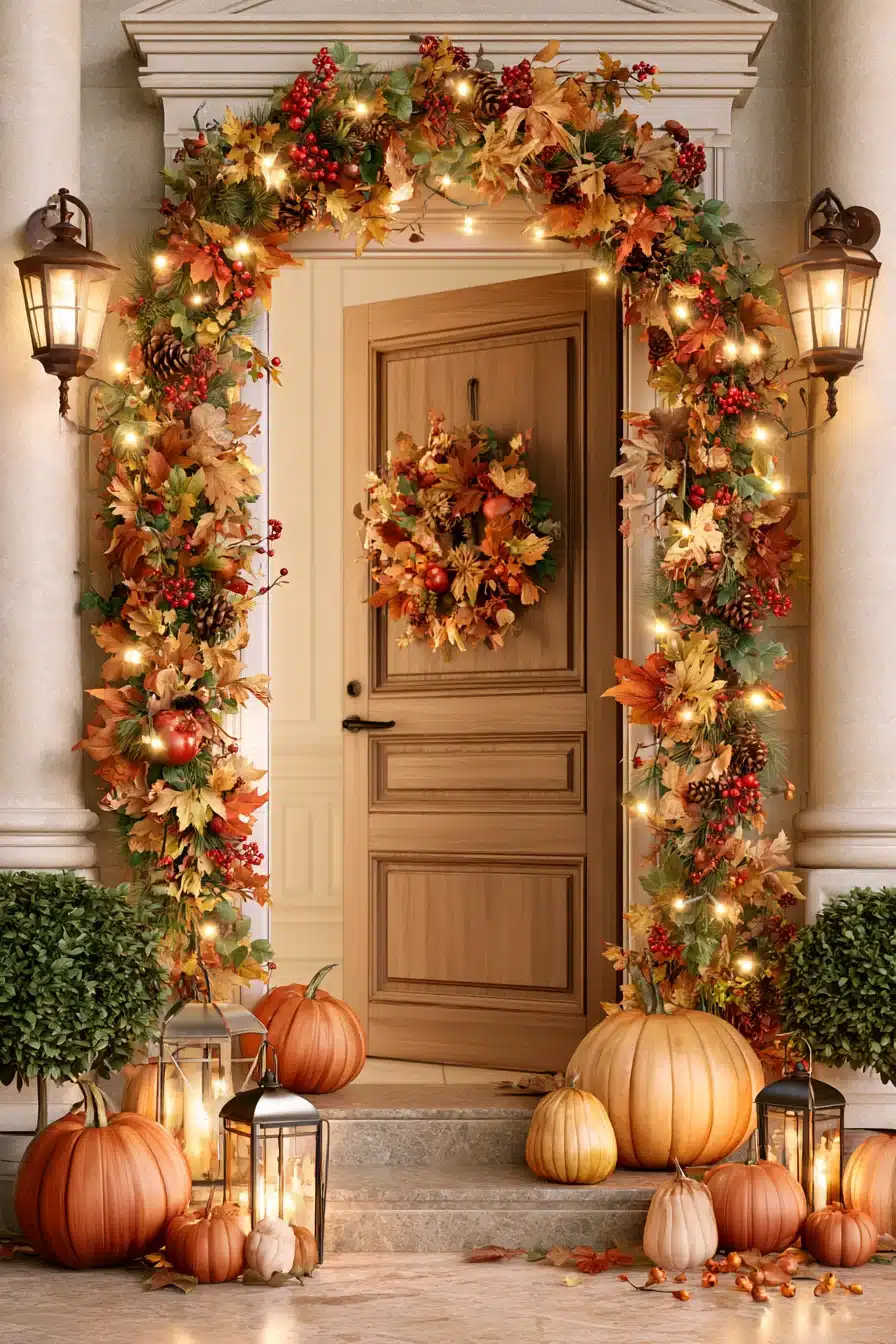 27 Cozy Autumn Front Porch Decor Ideas for a Warm Seasonal Welcome