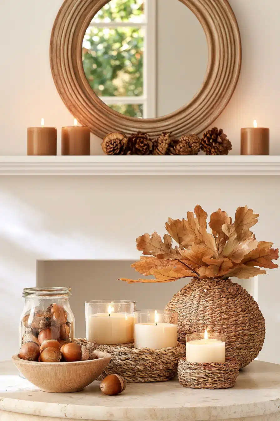 27 Autumn Fireplace Decor Ideas for a Warm Cozy Home