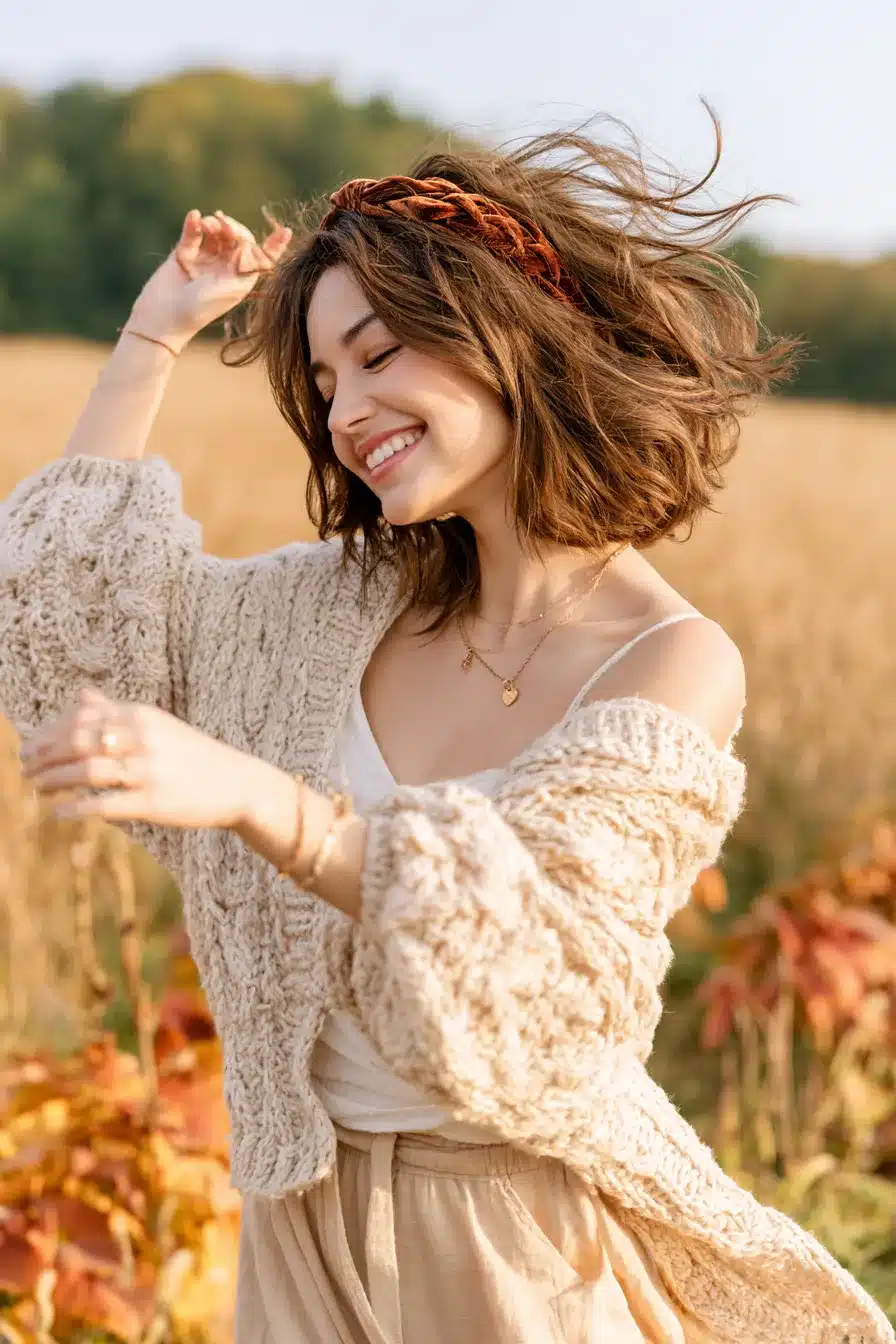 27 Charming Short Cottagecore Hairstyles for a Dreamy Romantic Look