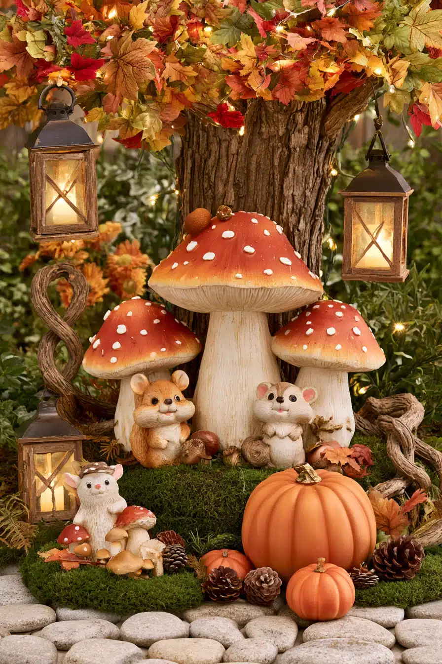 27 Outdoor Fall Decorations for a Warm and Welcoming Home