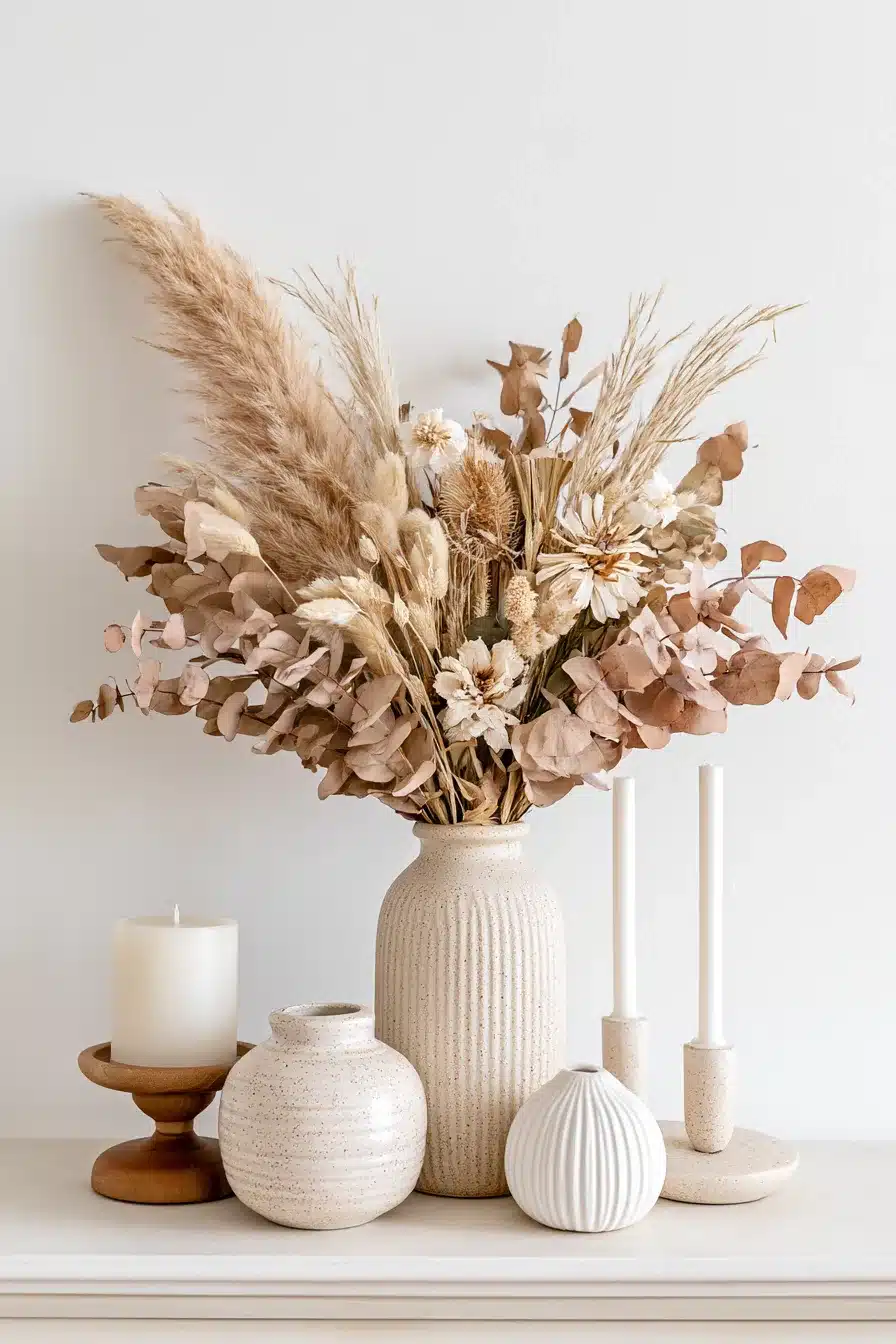 27 Cozy Fall Garland Mantle Ideas for a Warm Seasonal Display