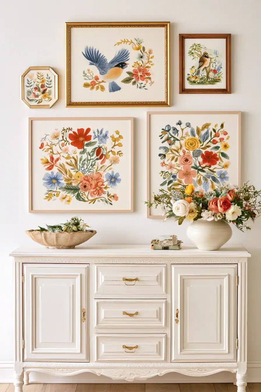 27 Dreamy Cottagecore Wall Decor Ideas for a Charming Romantic Home