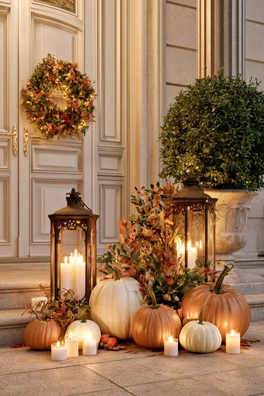27 Cozy Autumn Front Porch Decor Ideas for a Warm Seasonal Welcome