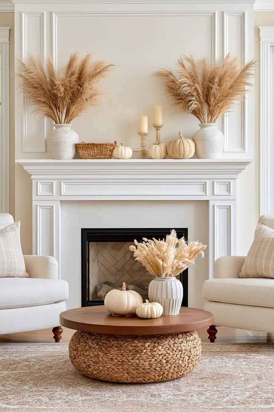 27 Autumn Fireplace Decor Ideas for a Warm Cozy Home