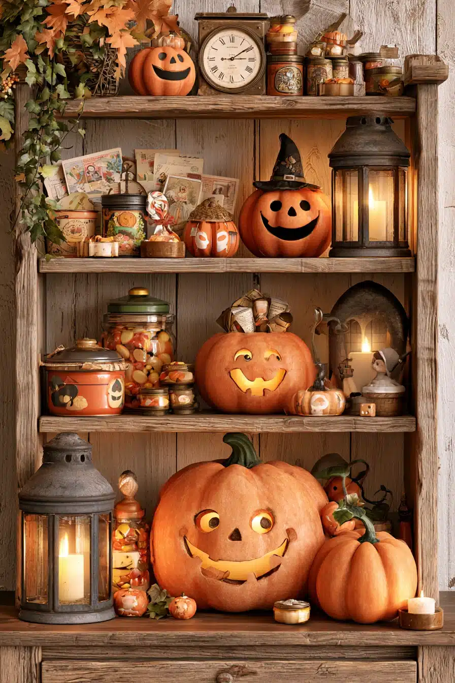 27 Vintage Halloween Decor Ideas Filled With Nostalgic Charm
