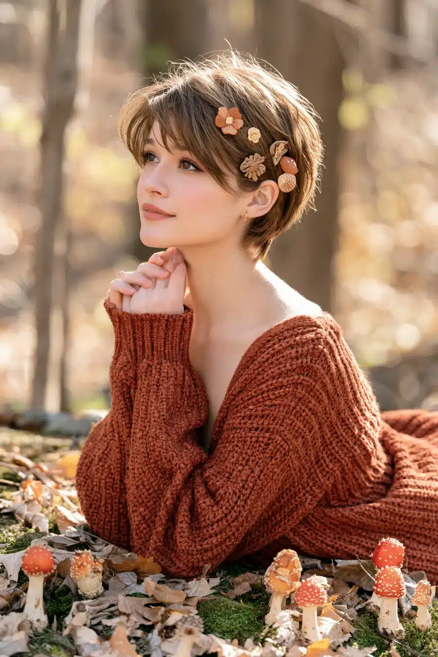 27 Charming Short Cottagecore Hairstyles for a Dreamy Romantic Look