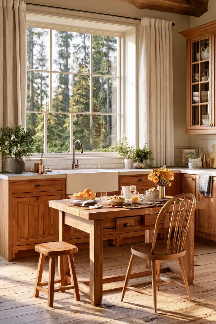 27 Cozy Cabin Kitchen Ideas for a Warm Rustic Retreat