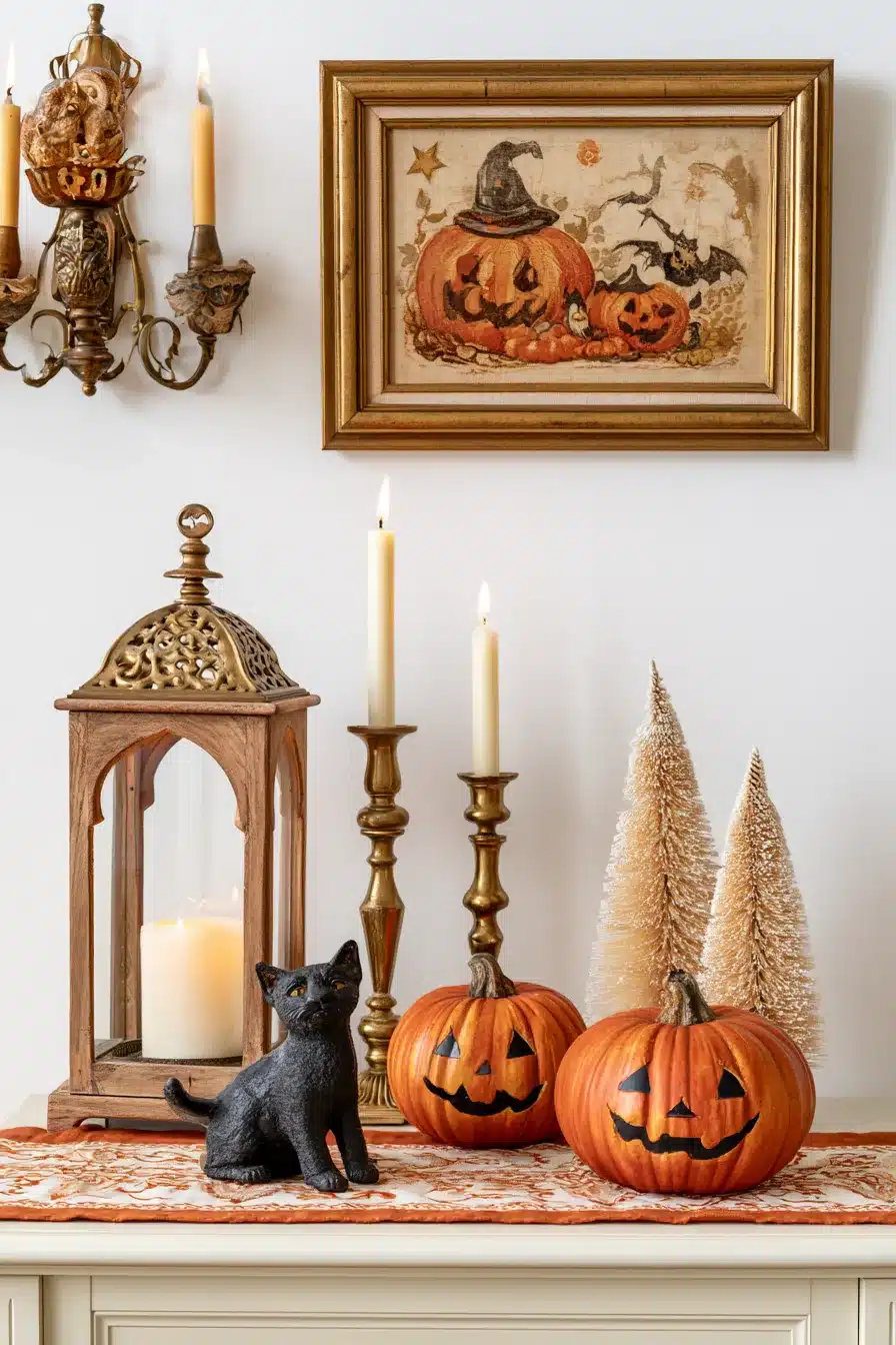 27 Vintage Halloween Decor Ideas Filled With Nostalgic Charm