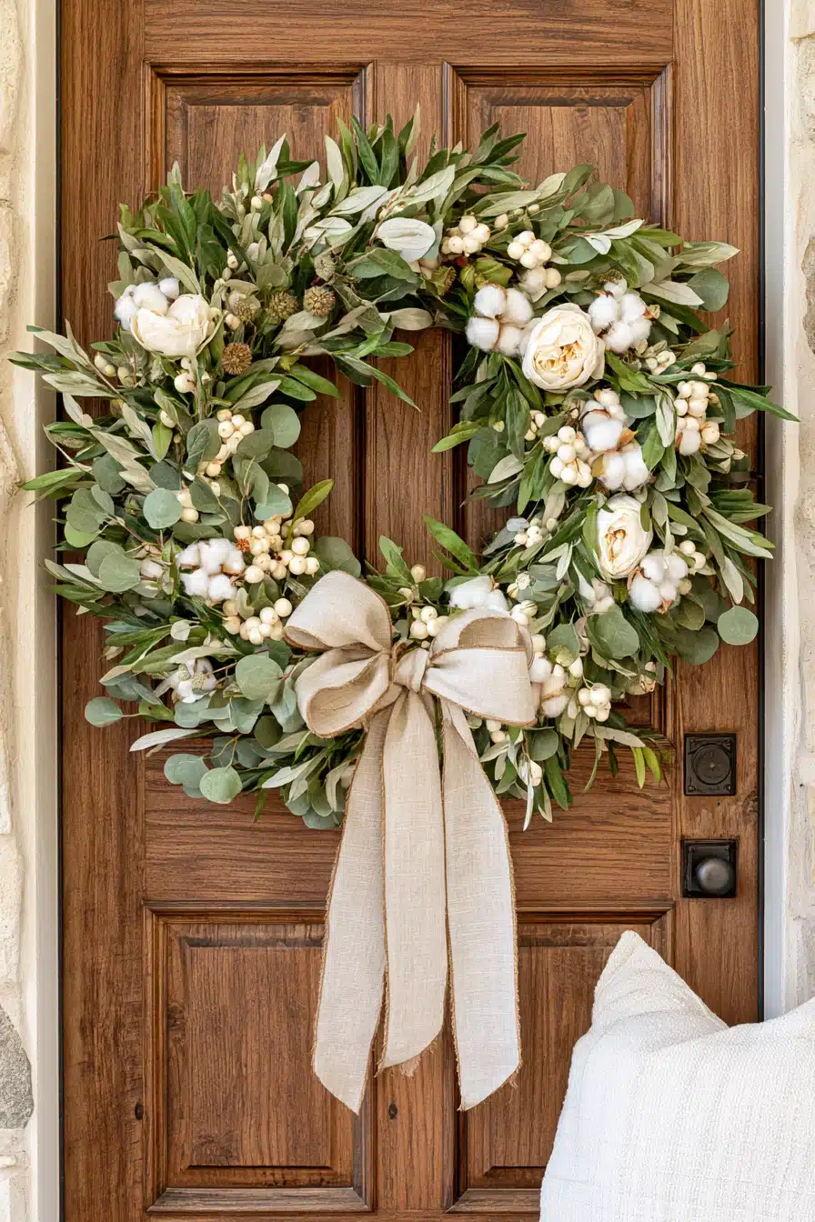 27 Beautiful Fall Wreaths for Front Door Autumn Charm