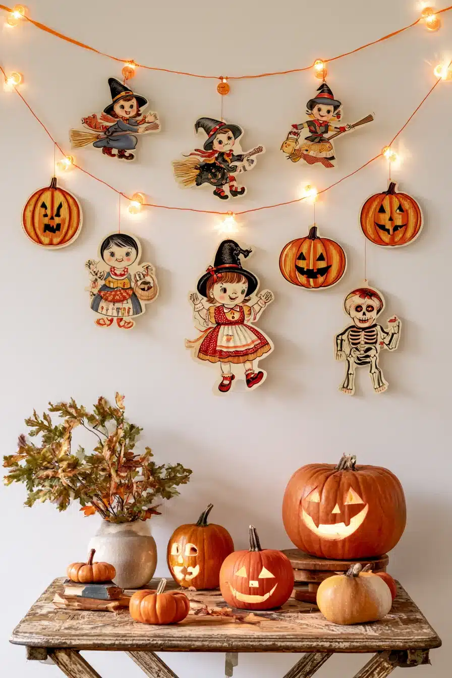 27 Vintage Halloween Decor Ideas Filled With Nostalgic Charm