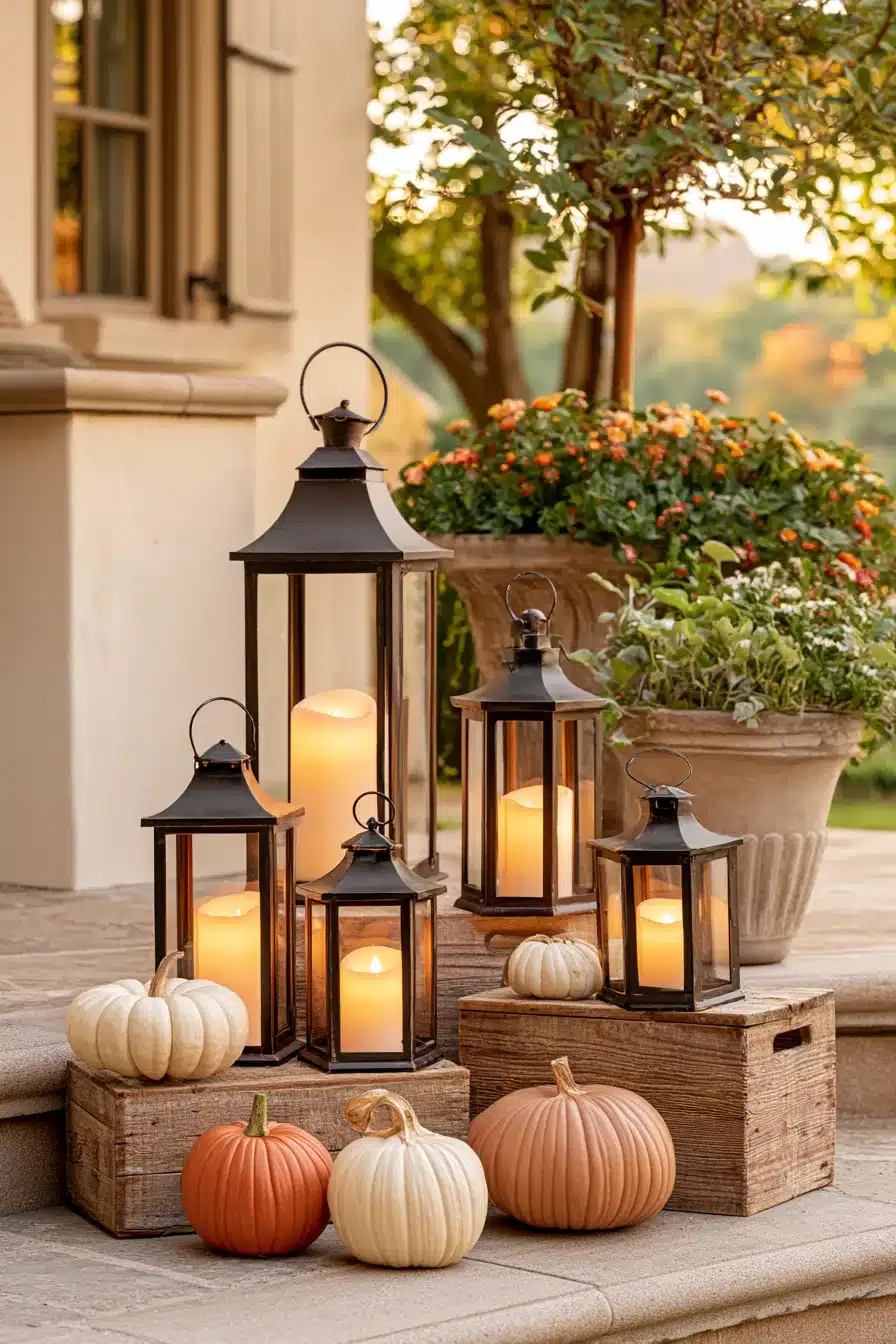 27 Outdoor Fall Decorations for a Warm and Welcoming Home
