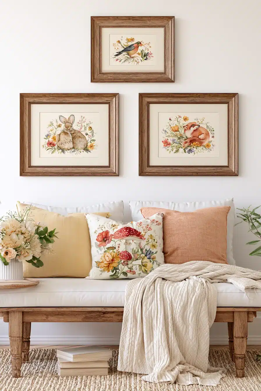 27 Dreamy Cottagecore Wall Decor Ideas for a Charming Romantic Home