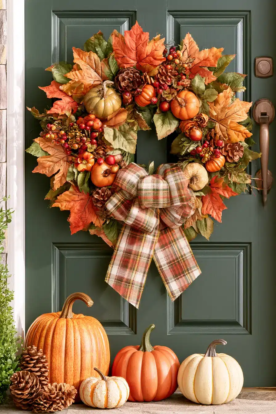 27 Outdoor Fall Decorations for a Warm and Welcoming Home