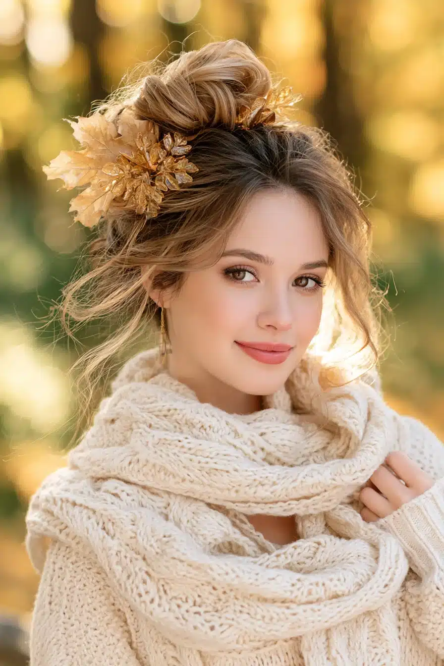 27 Cute Autumn Hairstyles for a Cozy and Charming Seasonal Look
