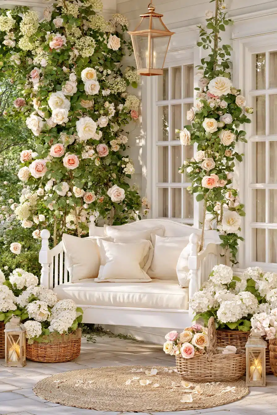 27 Charming Porch Swing Ideas for a Cozy Outdoor Retreat