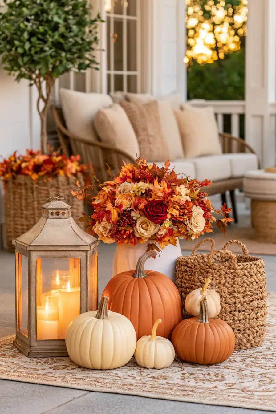 27 Cozy Autumn Front Porch Decor Ideas for a Warm Seasonal Welcome