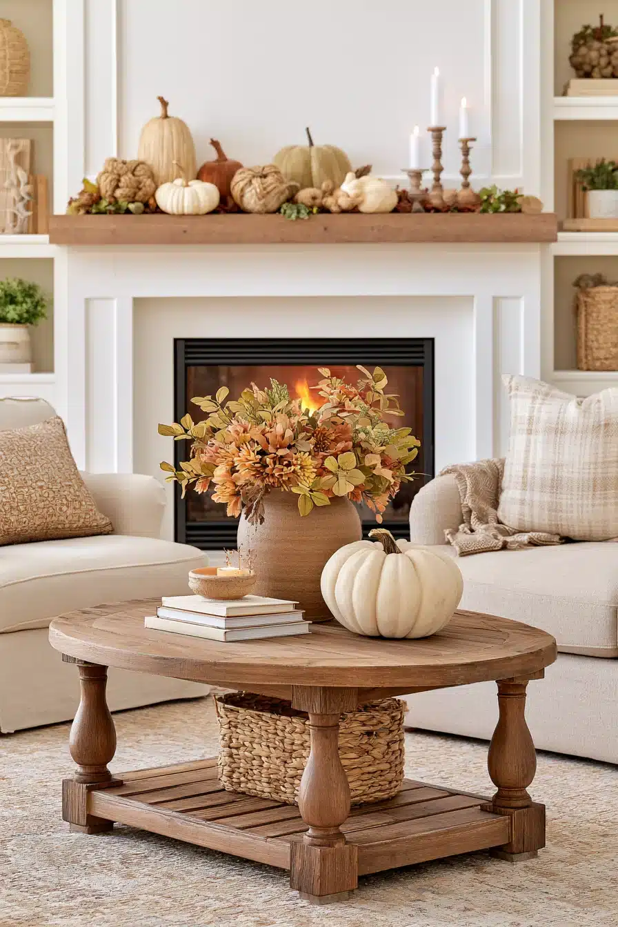 27 Cozy Fall Living Room Decor Ideas for a Warm Inviting Home