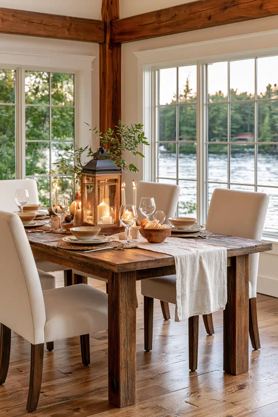 27 Cozy Lake Cabin Interiors for a Warm and Relaxing Retreat