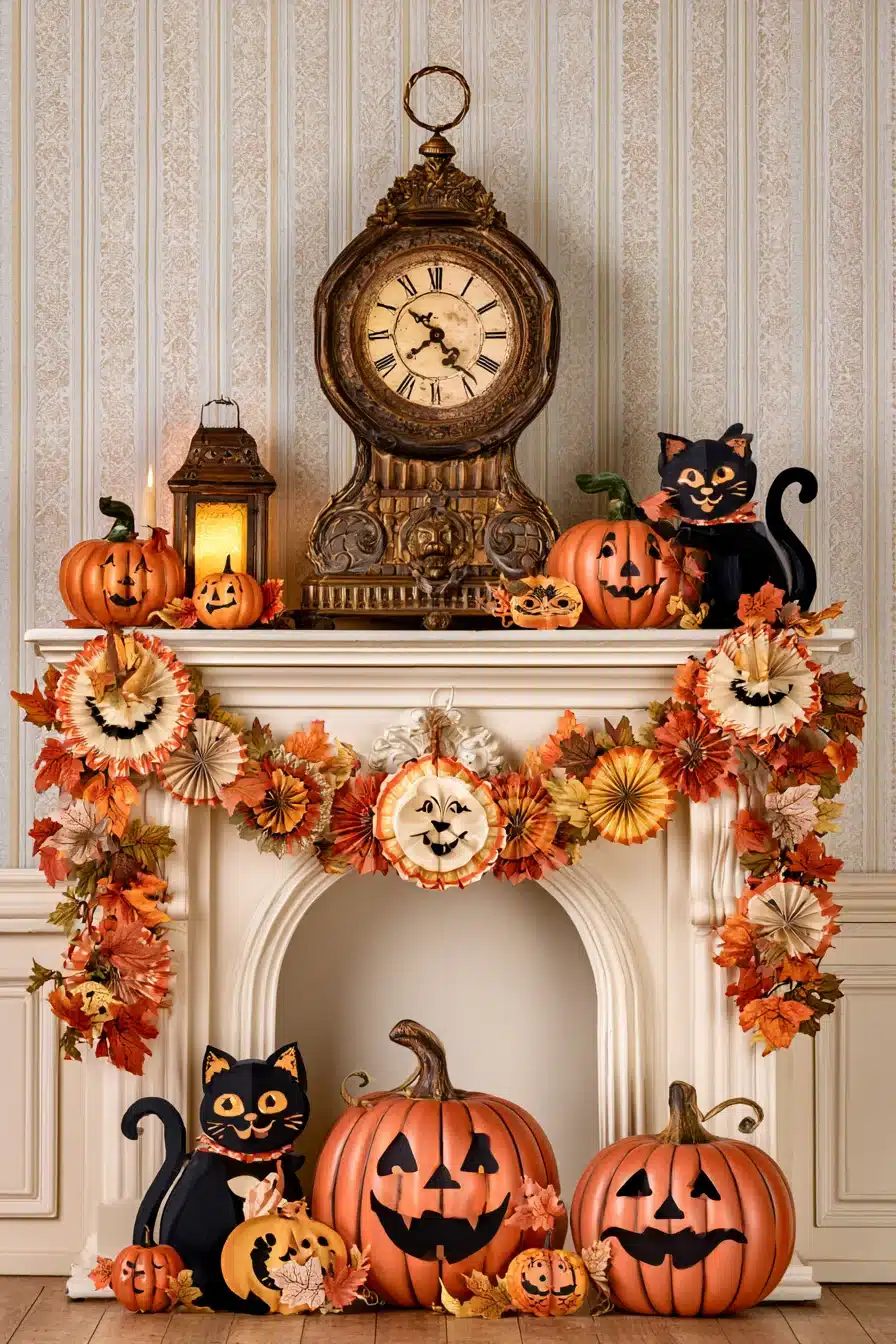 27 Nostalgic Halloween Decor Ideas Filled With Vintage Spooky Charm