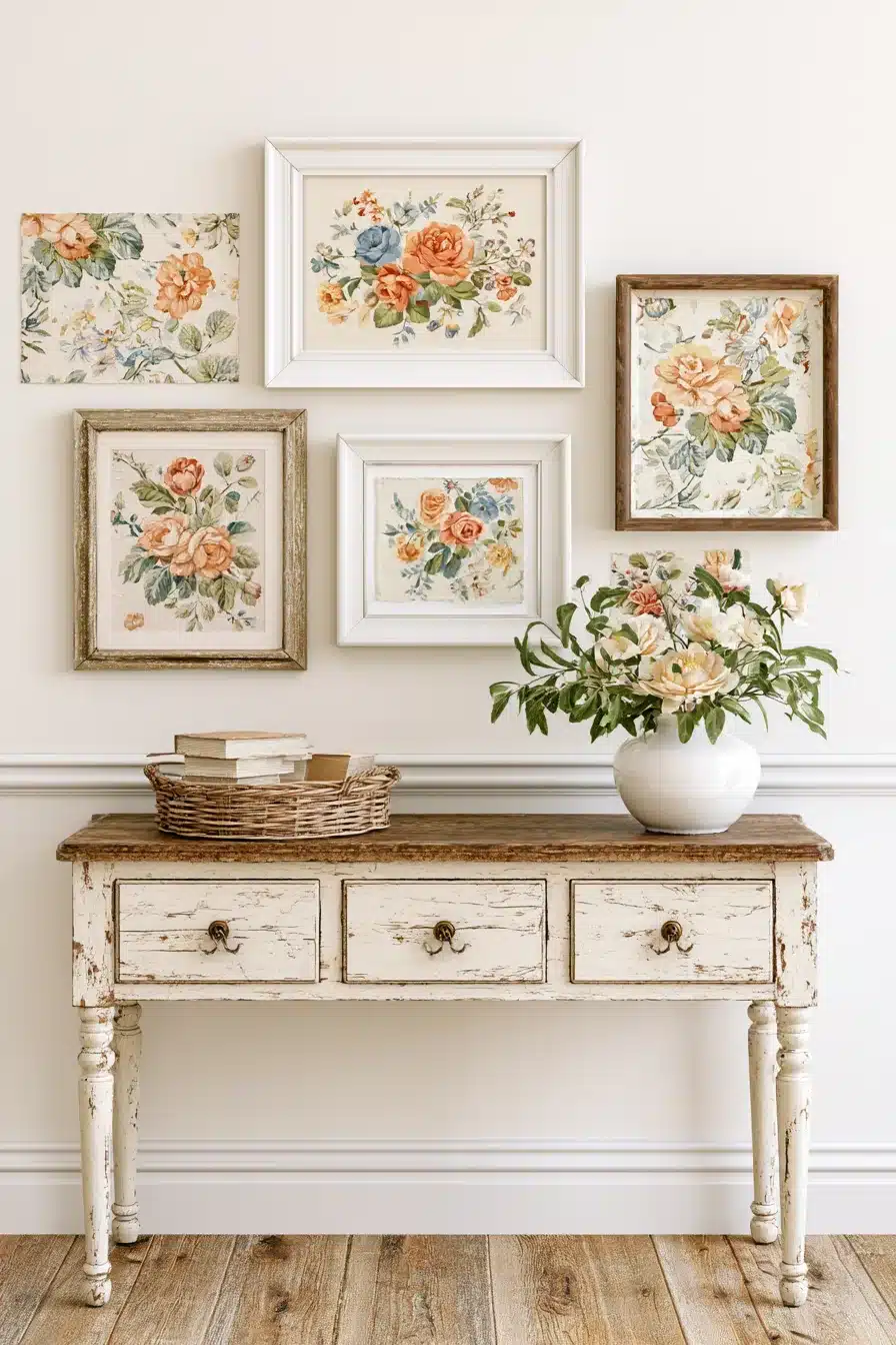 27 Dreamy Cottagecore Wall Decor Ideas for a Charming Romantic Home