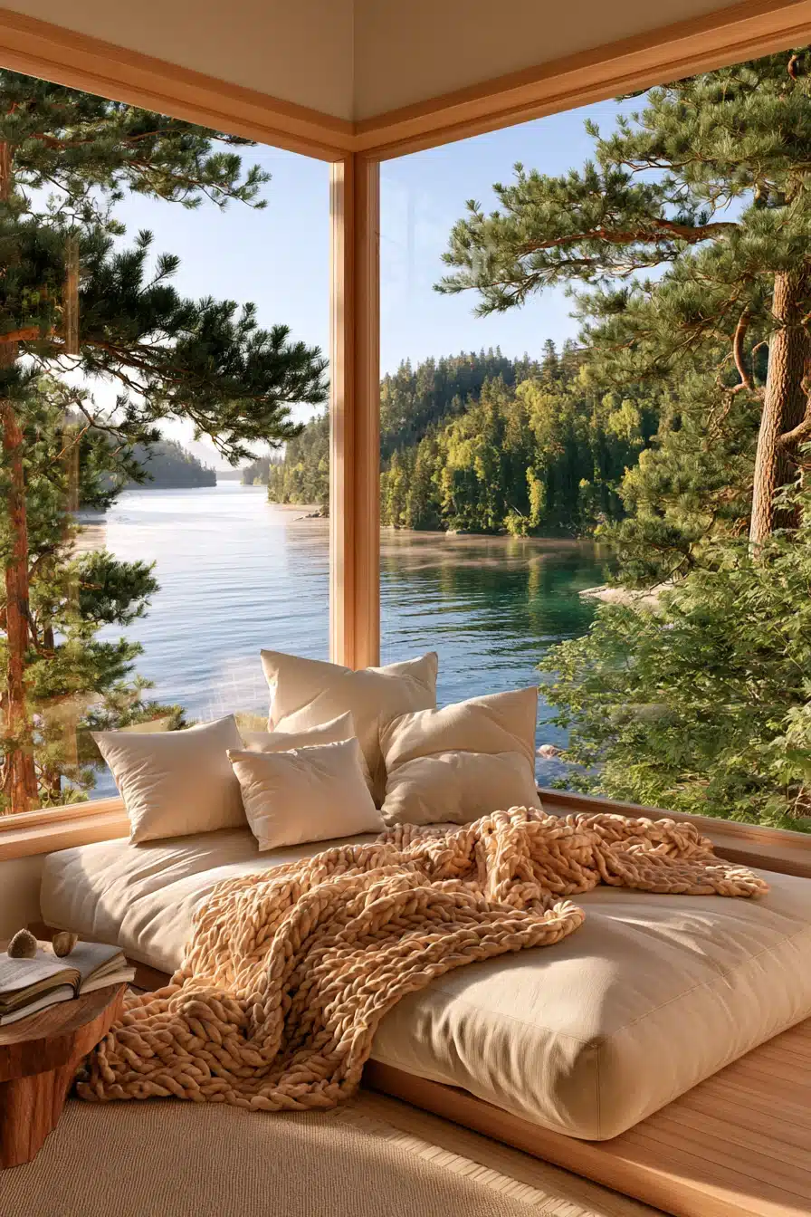 27 Cozy Lake Cabin Interiors for a Warm and Relaxing Retreat