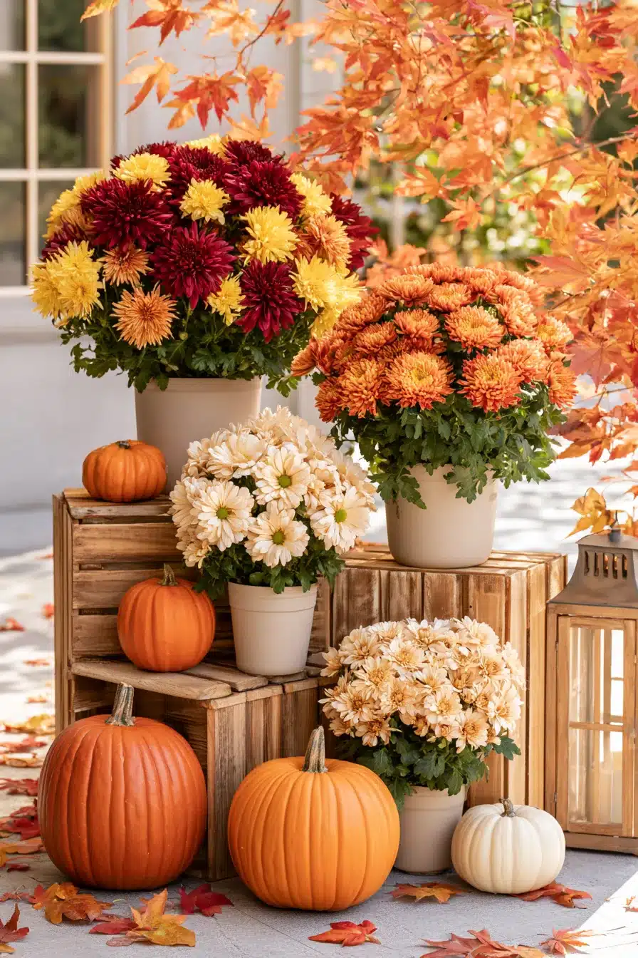 27 Outdoor Fall Decorations for a Warm and Welcoming Home