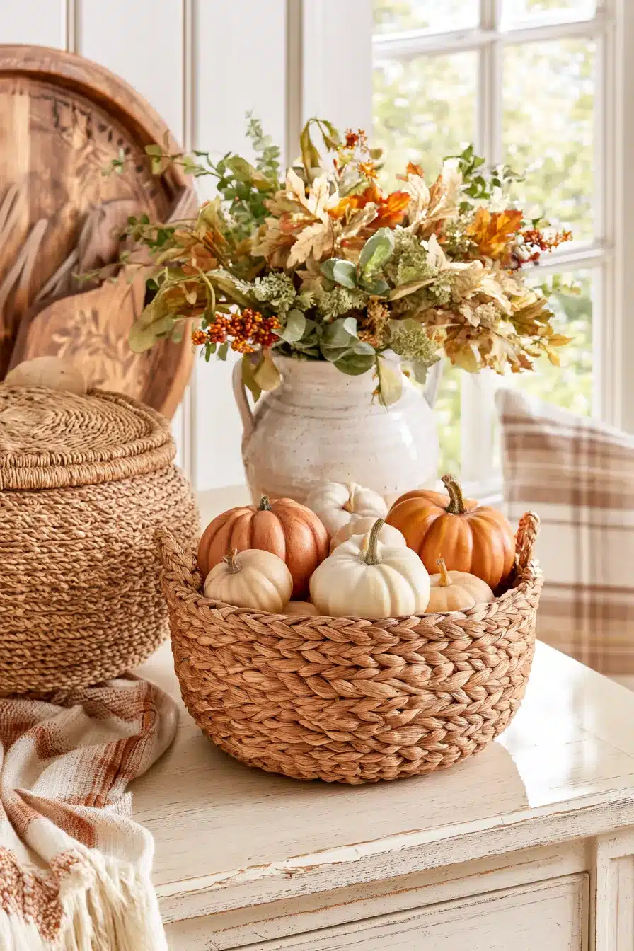 27 Cozy Cottage Fall Decor Ideas for a Warm Seasonal Home