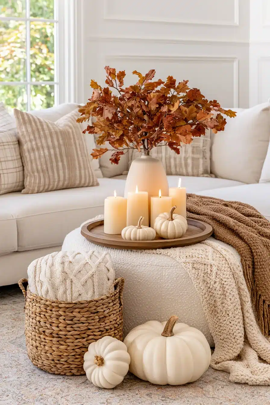 27 Cozy Fall Living Room Decor Ideas for a Warm Inviting Home