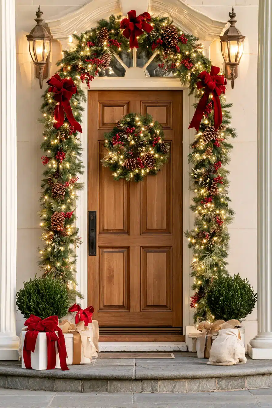 27 Magical Front Porch Christmas Decor Ideas For A Warm Holiday Welcome