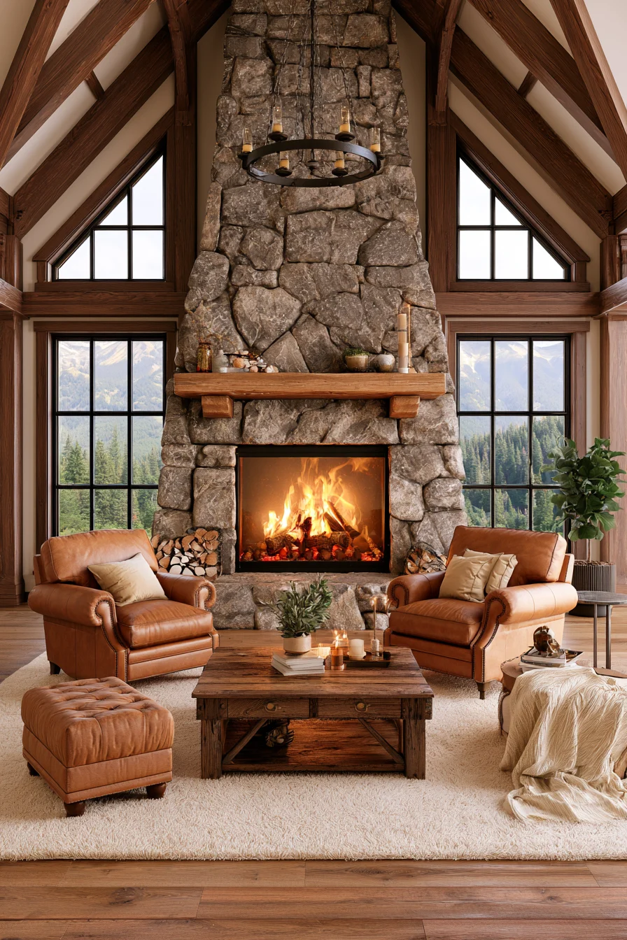 27 Cozy Mountain Cabin Decor Ideas For A Warm And Rustic Retreat