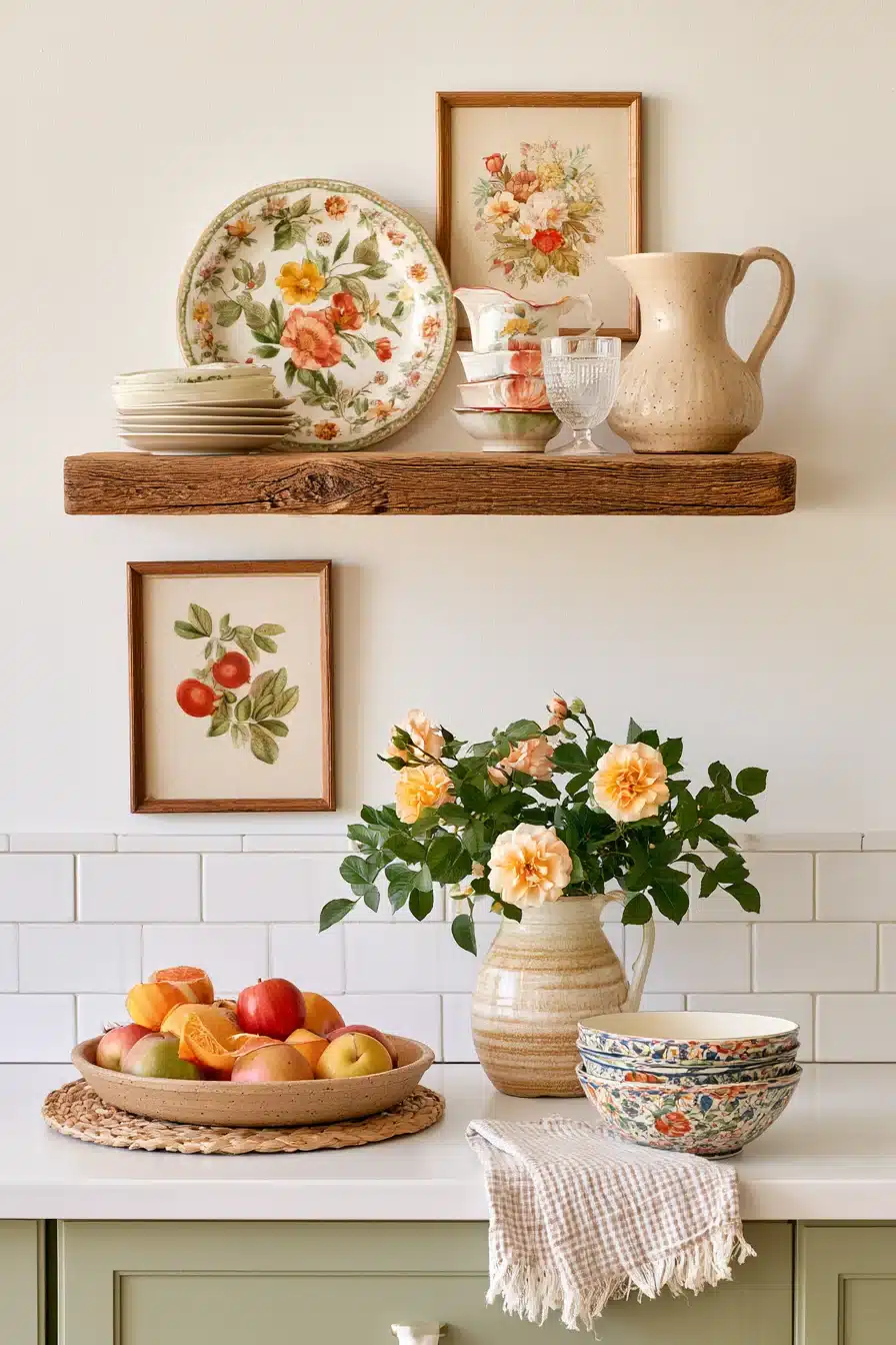 27 Charming Cottagecore Kitchen Decor Ideas for a Cozy Country Home