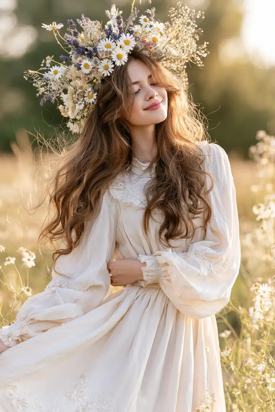 27 Dreamy Cottagecore Hairstyles for Long Hair You Will Love