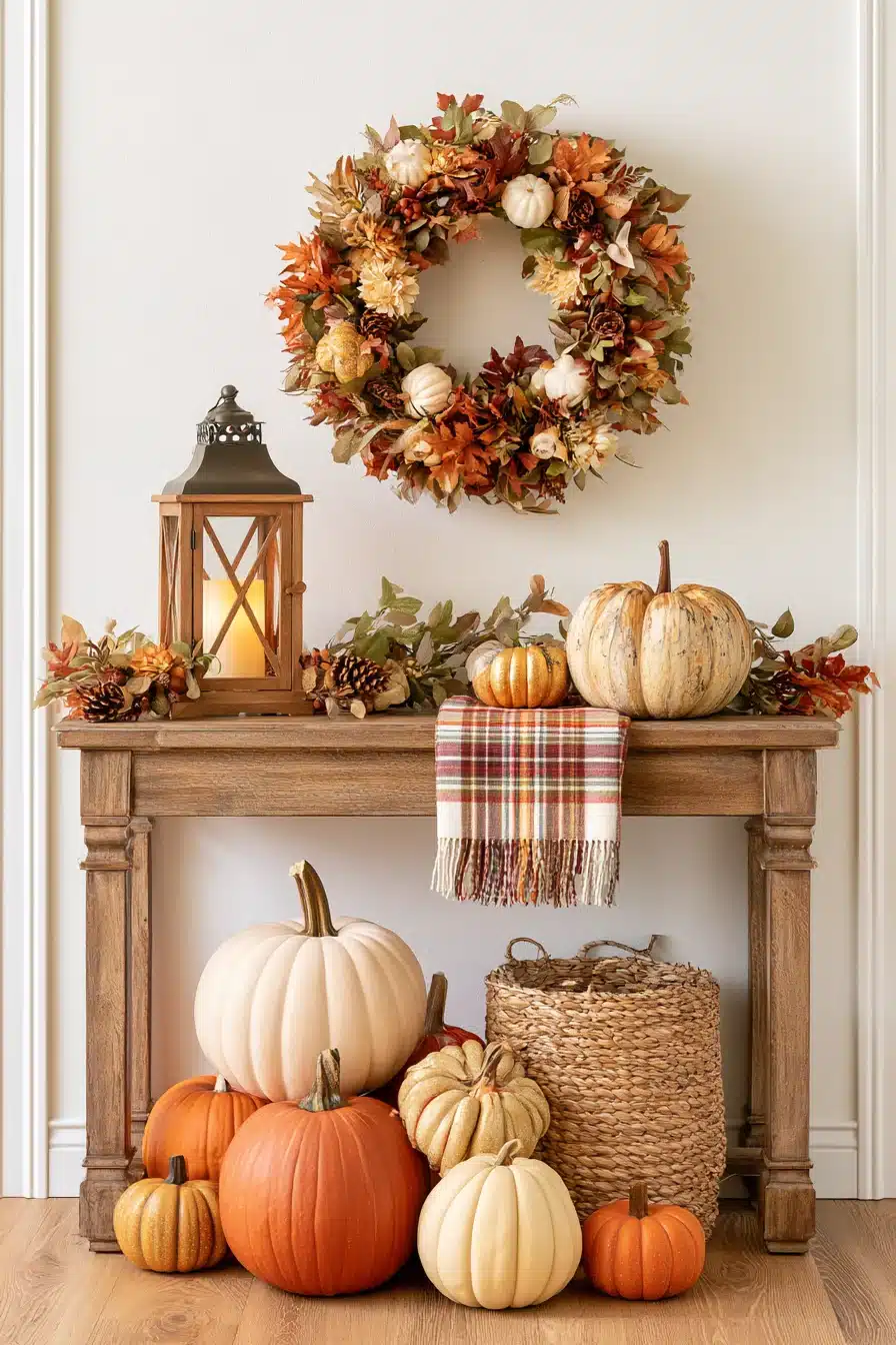 27 Beautiful Fall Entryway Looks to Welcome the Season