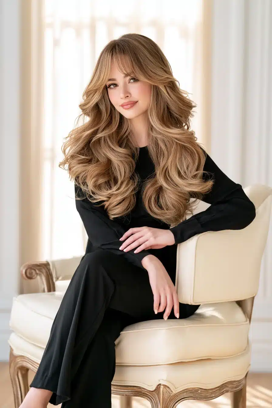 27 Flattering Layered Hair With Bangs Styles To Try This Year