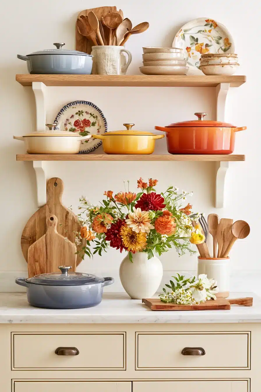 27 Charming Cottagecore Kitchen Decor Ideas for a Cozy Country Home