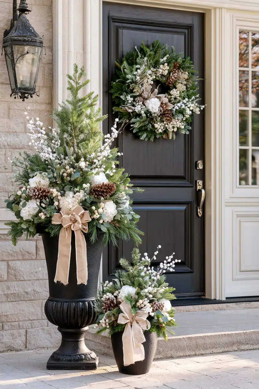 27 Magical Front Porch Christmas Decor Ideas For A Warm Holiday Welcome