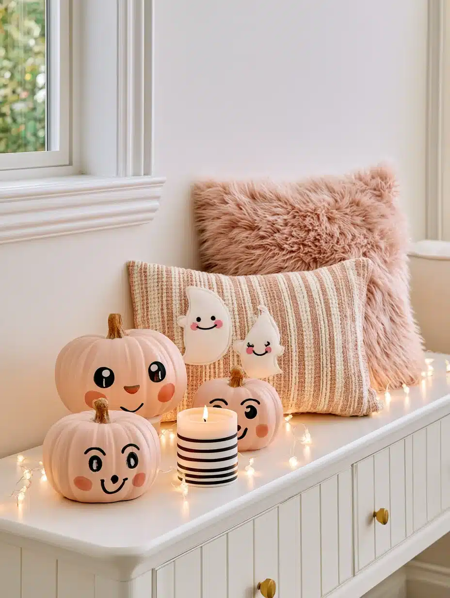 27 Pretty Pink Halloween Decor Ideas For A Playful Spooky Home