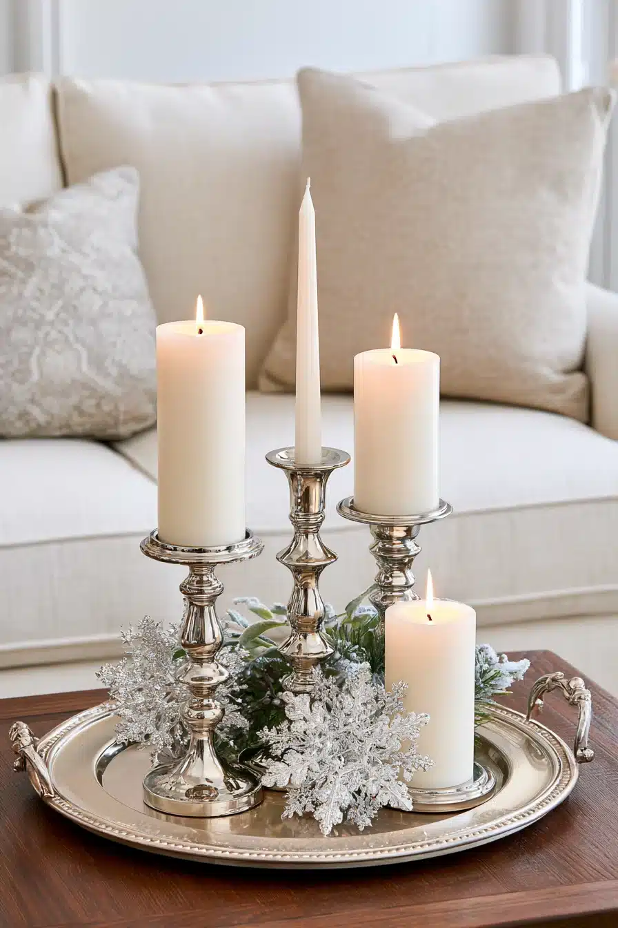 27 Christmas Coffee Table Decor Ideas Your Guests Will Love