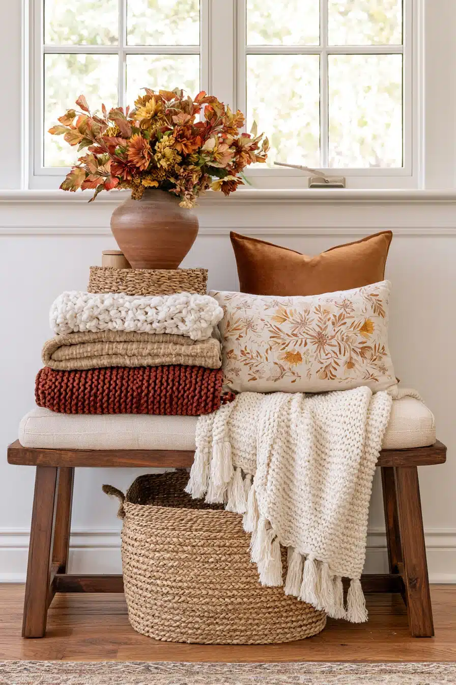 27 Beautiful Fall Entryway Looks to Welcome the Season