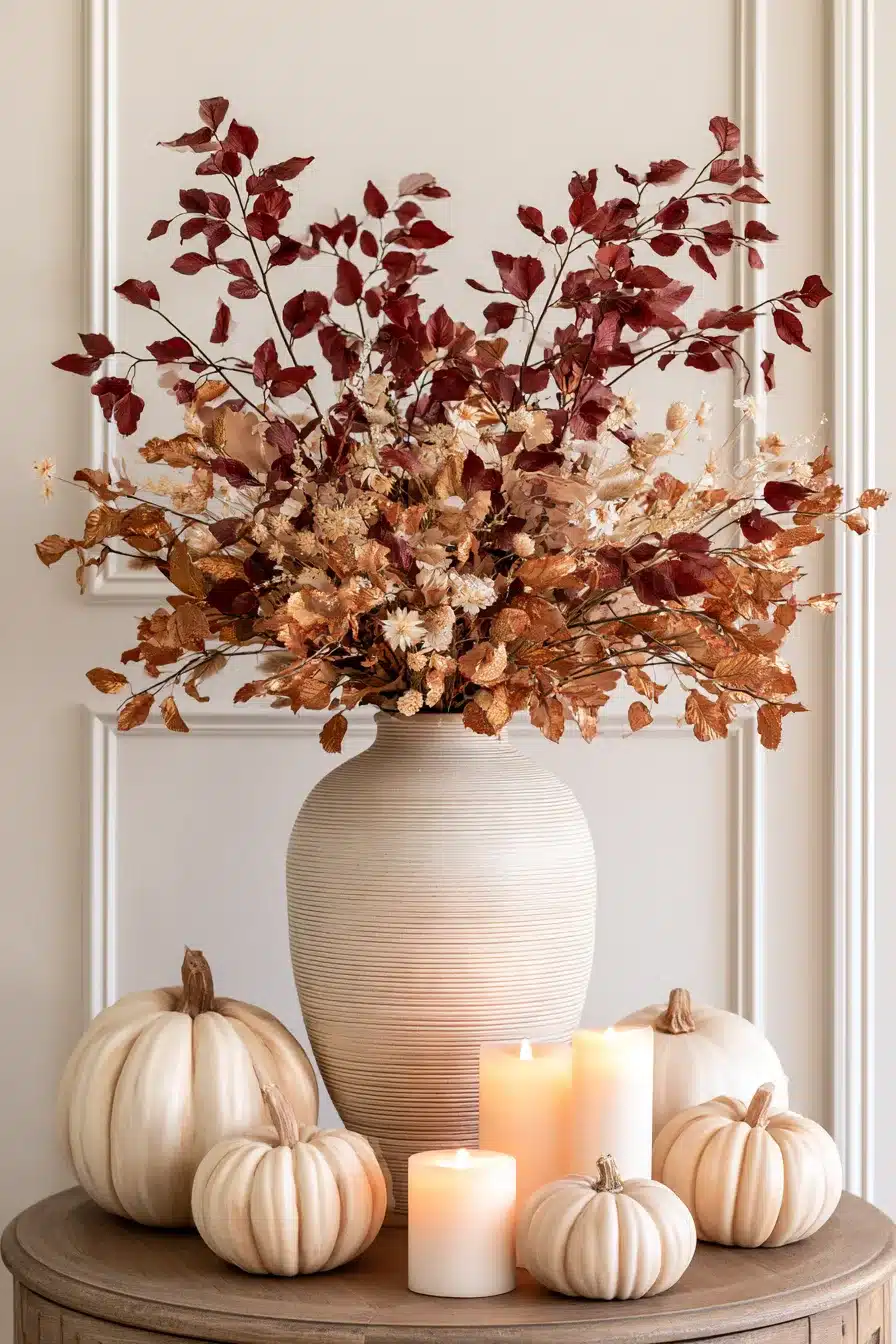 27 Beautiful Fall Entryway Looks to Welcome the Season