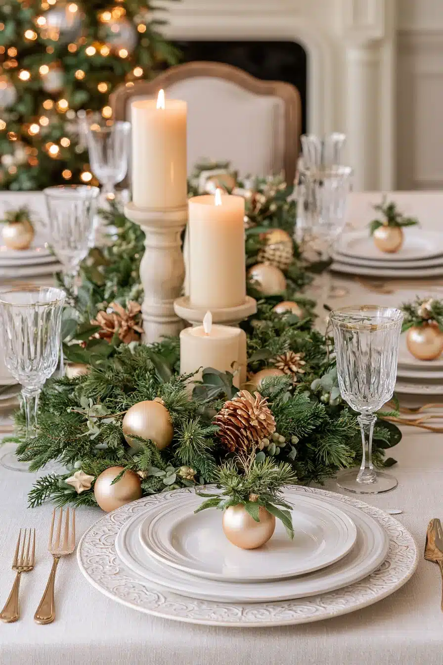 27 Cozy Christmas Table Settings Your Guests Will Love