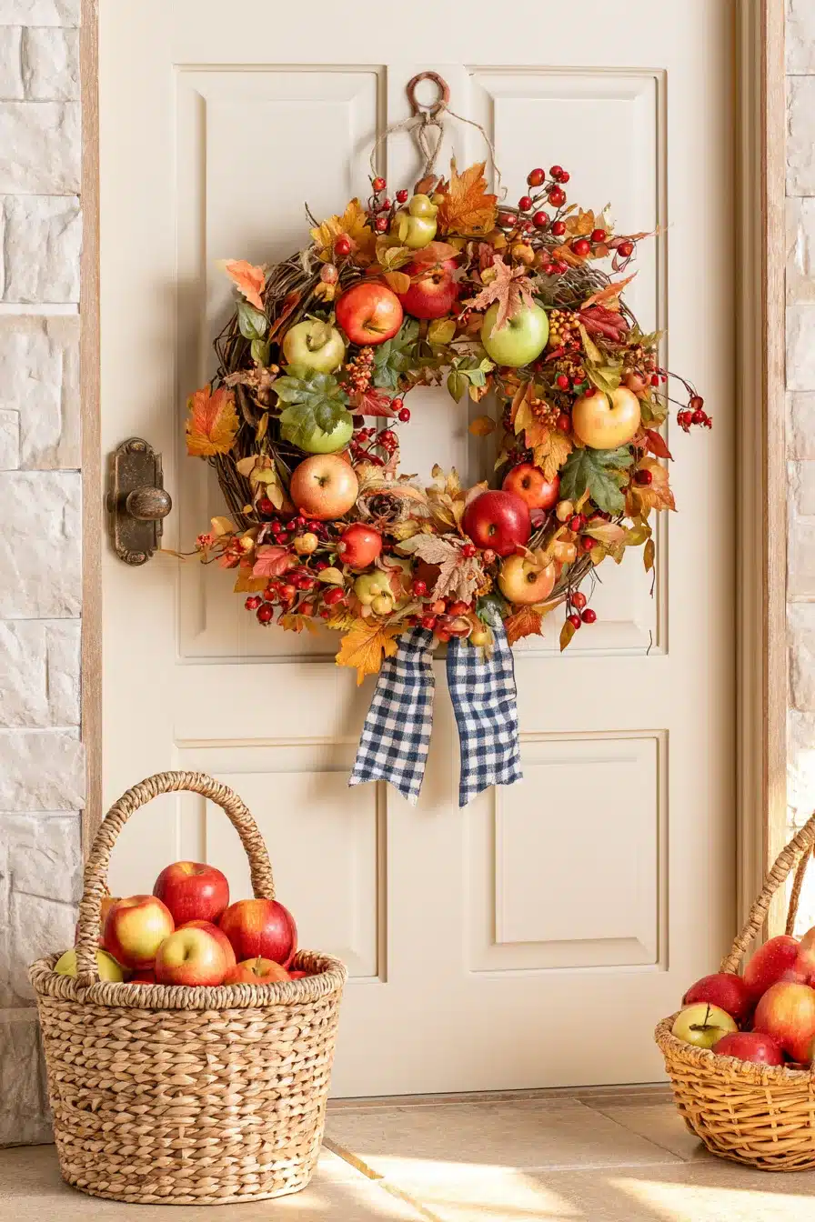 27 Easy DIY Fall Wreaths For A Warm And Welcoming Front Door