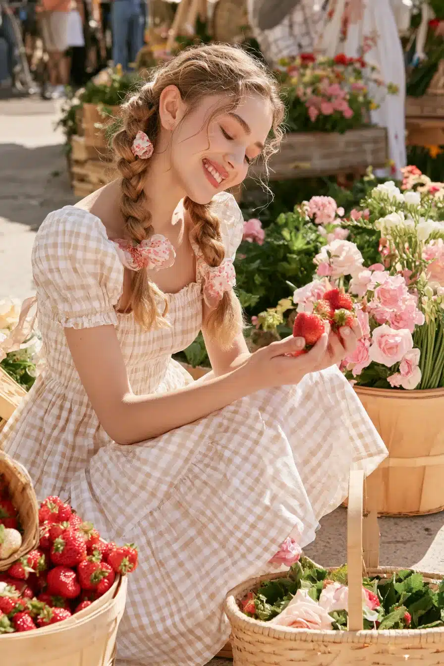 27 Dreamy Cottagecore Aesthetic Hairstyles for a Romantic Countryside Look