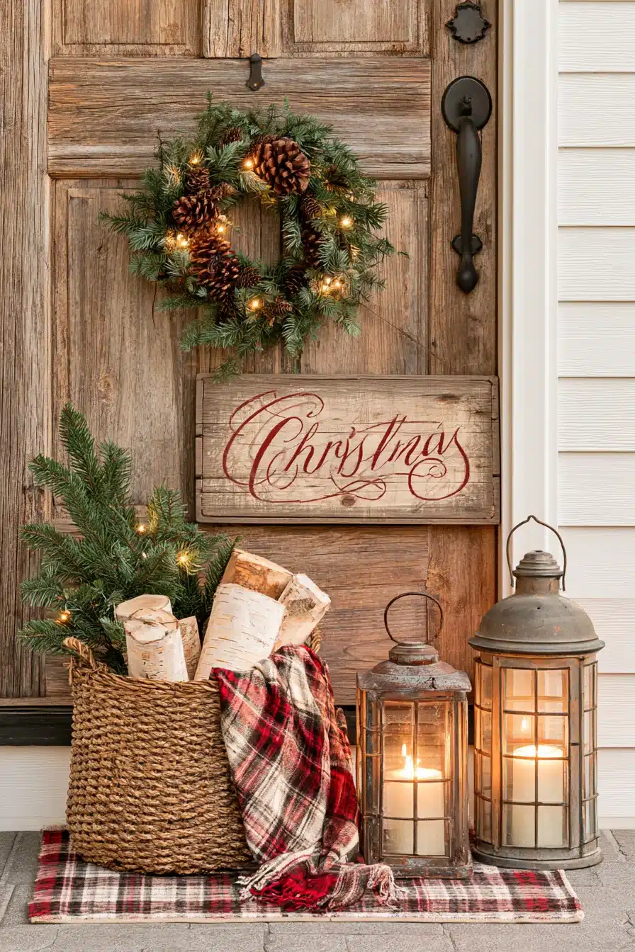 27 Magical Front Porch Christmas Decor Ideas For A Warm Holiday Welcome
