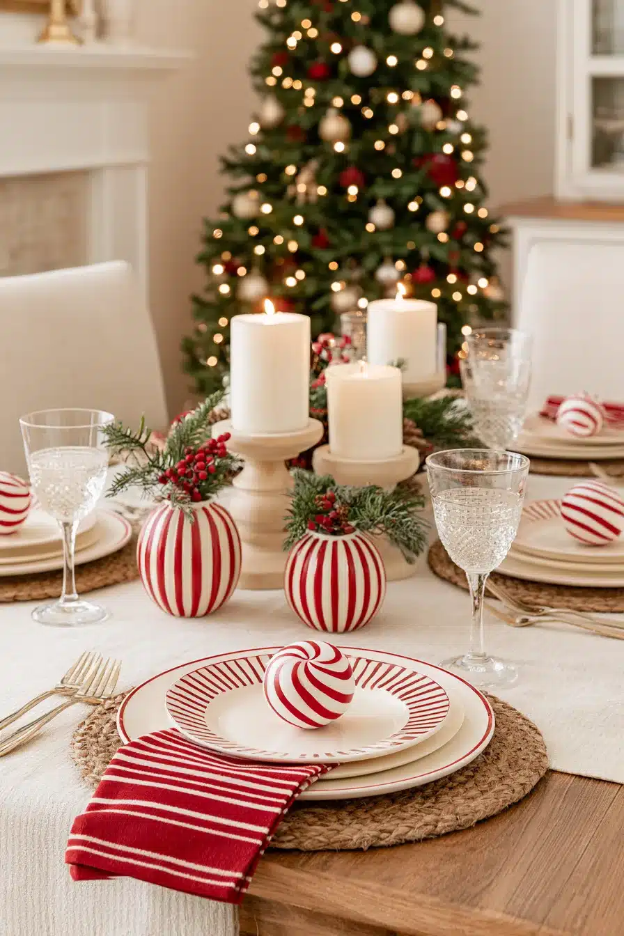 27 Cozy Christmas Table Settings Your Guests Will Love