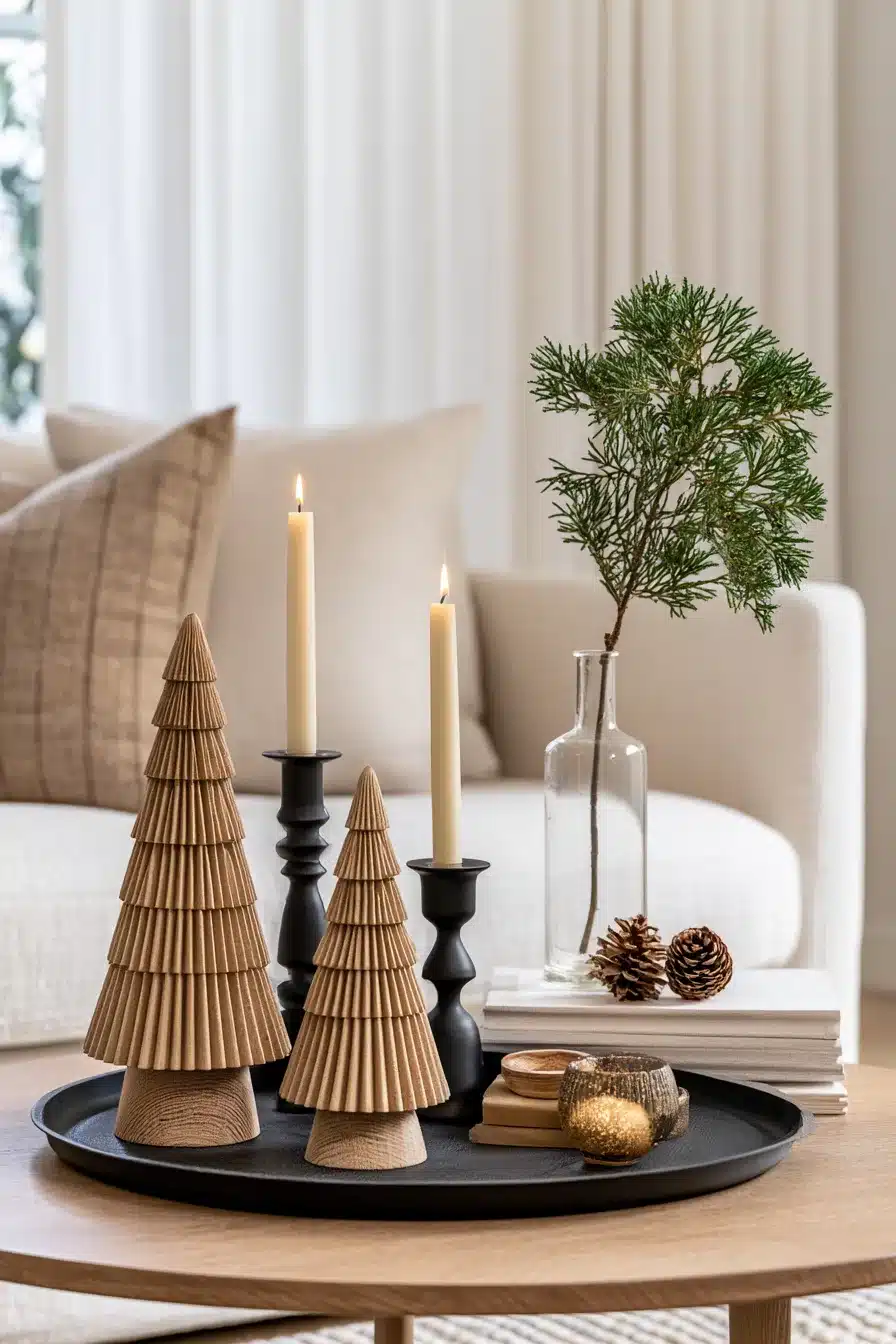 27 Christmas Coffee Table Decor Ideas Your Guests Will Love