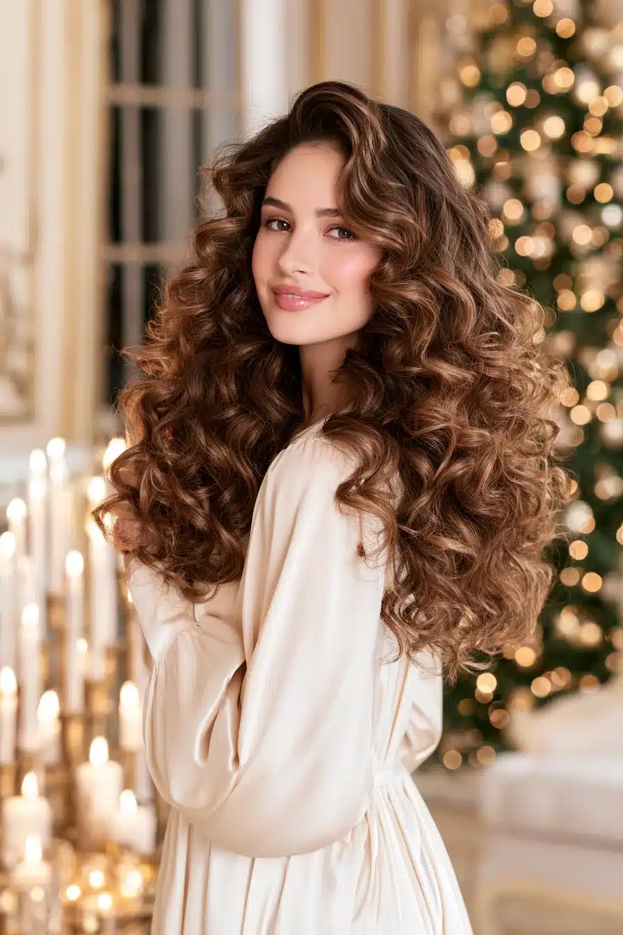 27 Gorgeous Christmas Hair Ideas For A Magical Festive Look