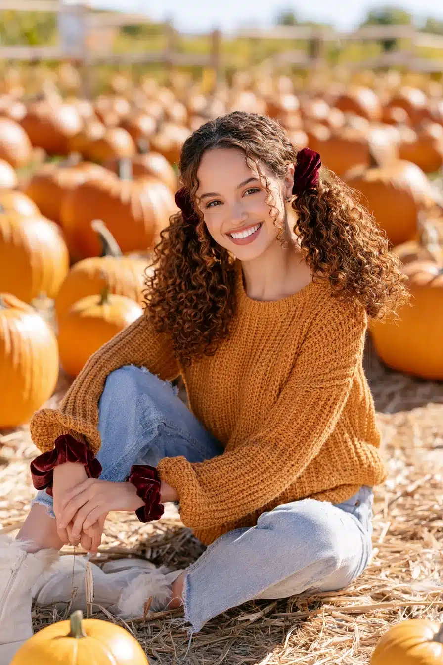 27 Gorgeous Autumn Curly Hairstyles for a Cozy Seasonal Look