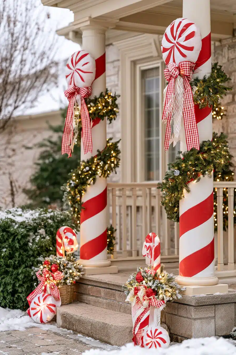 27 Magical Front Porch Christmas Decor Ideas For A Warm Holiday Welcome