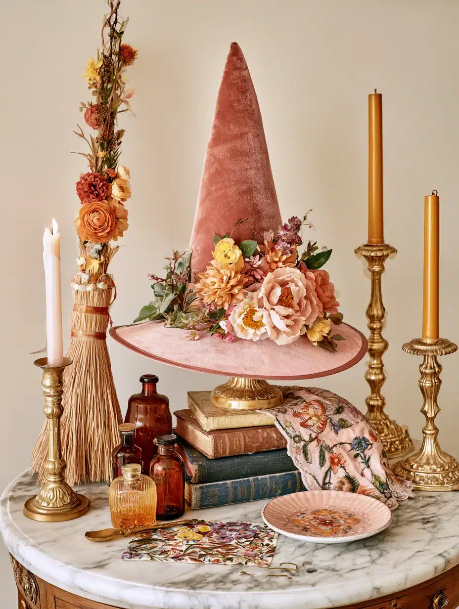 27 Pretty Pink Halloween Decor Ideas For A Playful Spooky Home